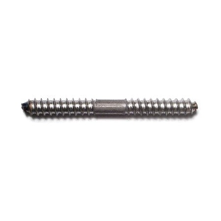 Midwest Fastener 3/8" x 4" Zinc Plated Steel Dowel Screws 50PK 50923